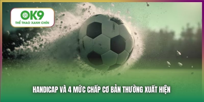 Handicap và 4 mức chấp cơ bản thường xuất hiện